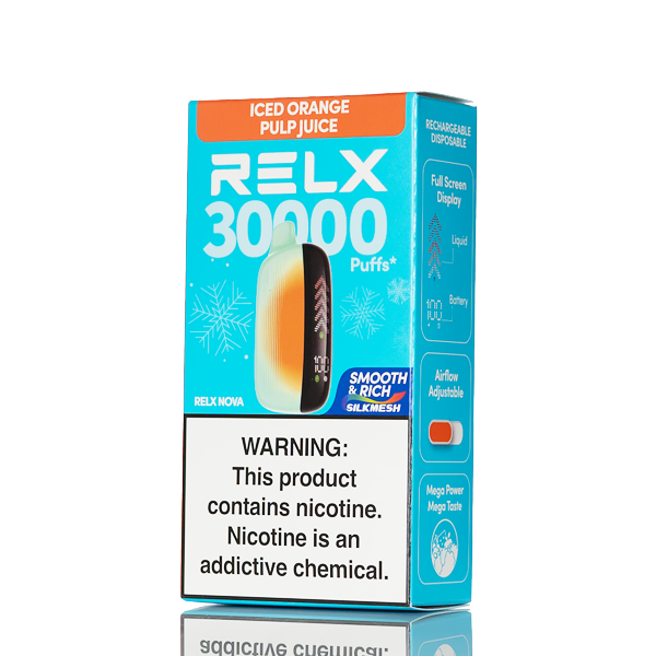 Relx Nova 30K 30000 Puffs Disposable Vape - 3% Nic