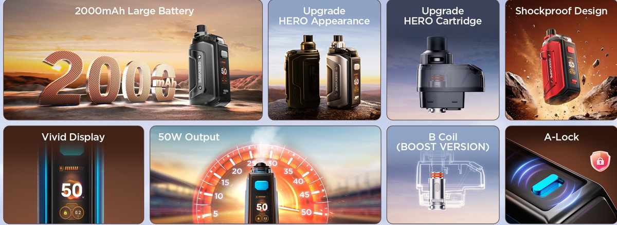 GeekVape Aegis Hero 5 by GeekVape — product image