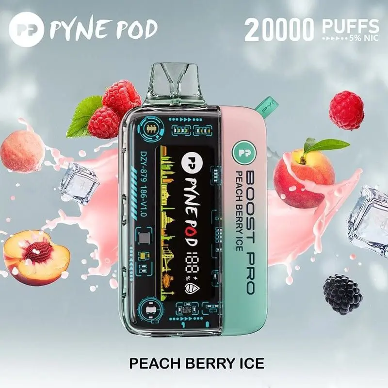 16.68%off Pyne Pod Boost Pro Disposable Vape Kit 20000 Puffs 5%, only$9.99